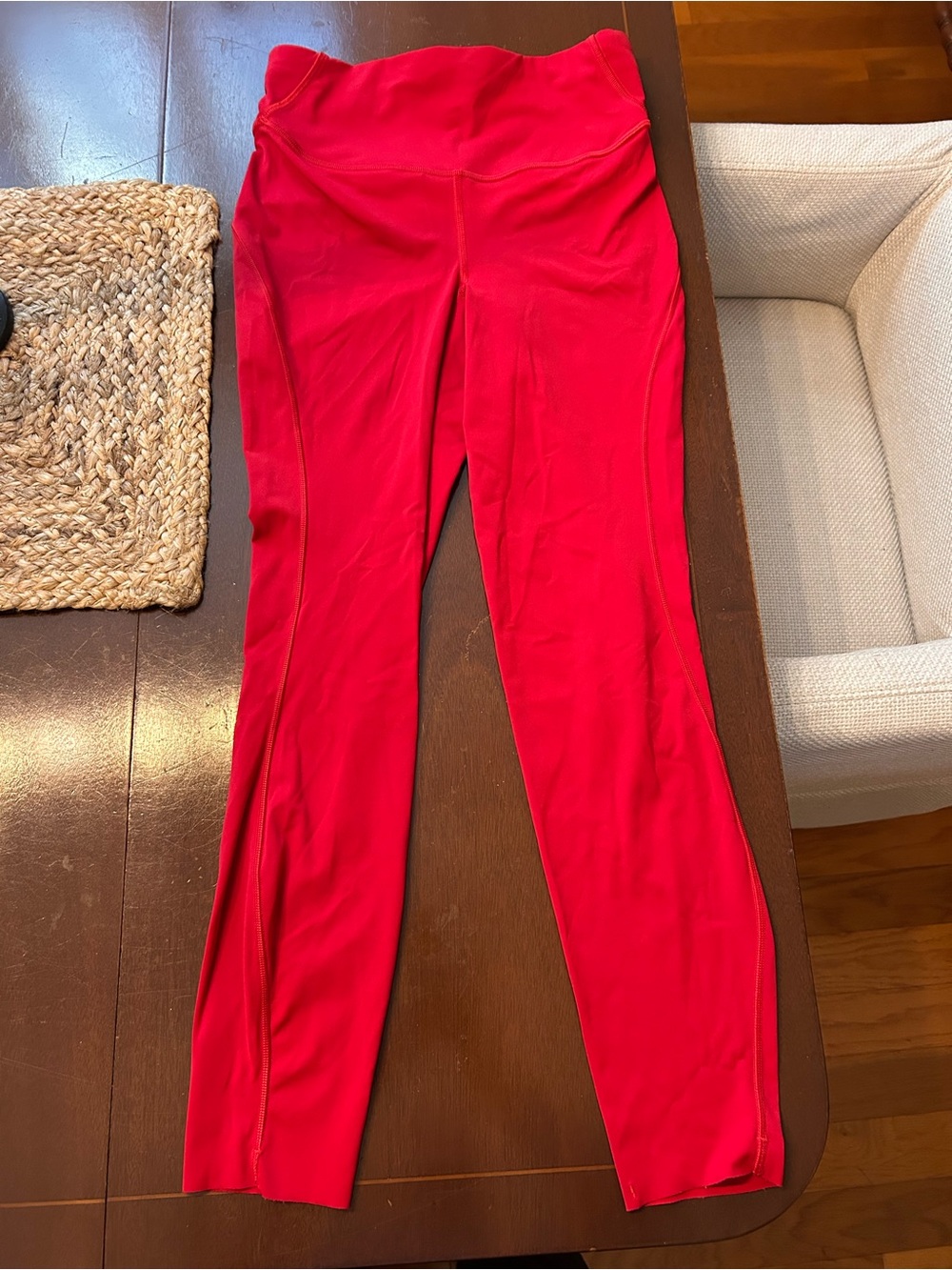lululemon athletica Red High-Rise Leggings